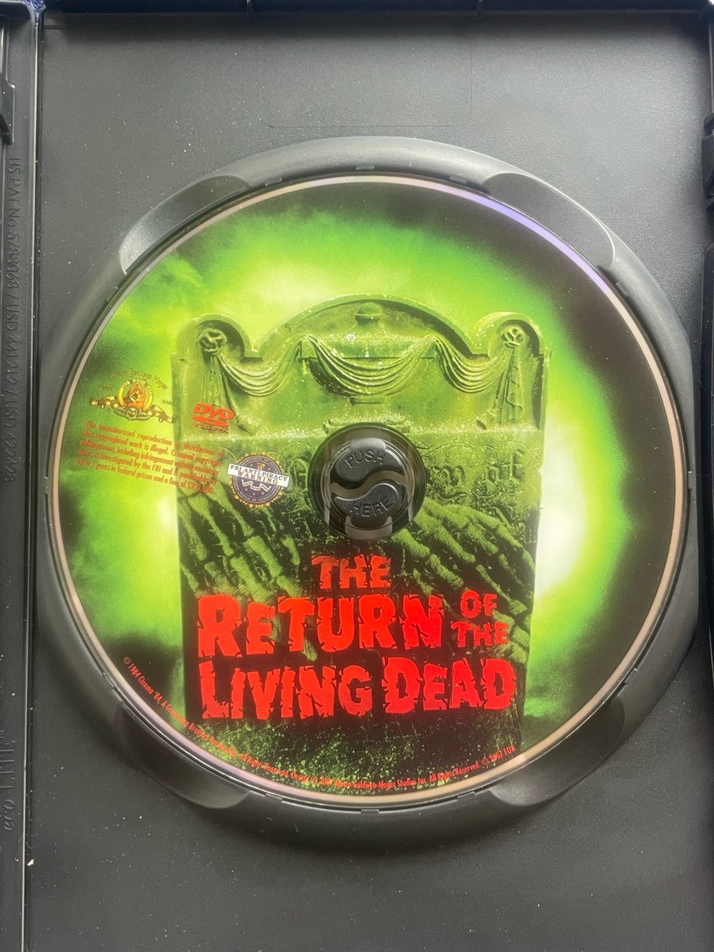 DVD HORROR LOT X 2 - Return Of The Living Dead & Nightmare On Elm Street 3